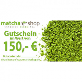 matchashop Gutschein 150 Euro