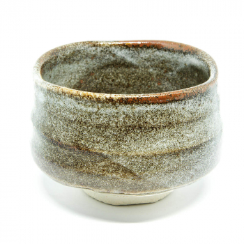 Original japanese, handmade Matcha bowl Ao Shino