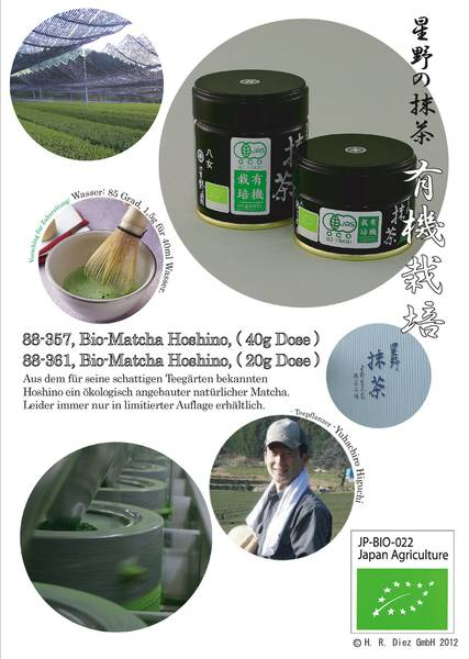 Informations about Organic Matcha Hoshino