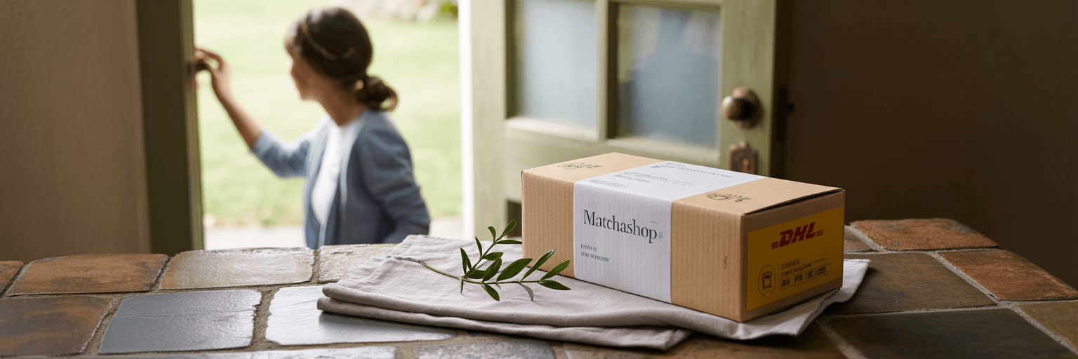 Matchashop Versand