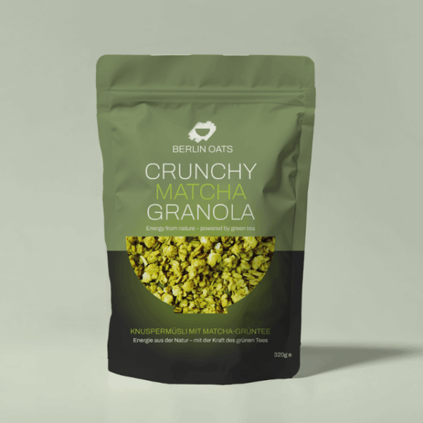 Crunchy Matcha Granola